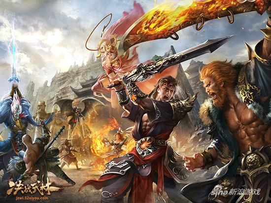 专访《决战武林》开发商:明星团队铸就武侠大作(图3) 完美诠释硬派武侠