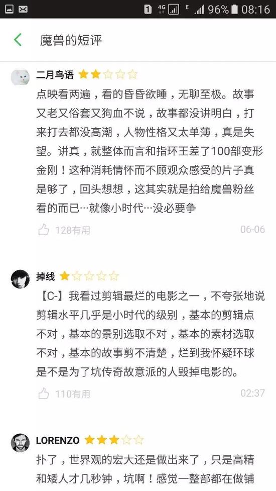 《魔兽》首映票房超速7创中国历史新高 能到20亿？(图4)
