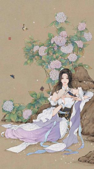 《遇见逆水寒》6月5号公测,玩家自发画同人庆祝(图10) 《遇见逆水寒》6月5号公测,玩家自发画同人庆祝(图10)