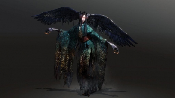 《仁王2》妖怪介绍：付丧神古笼火和丧婴怨妇姑获鸟(图5)