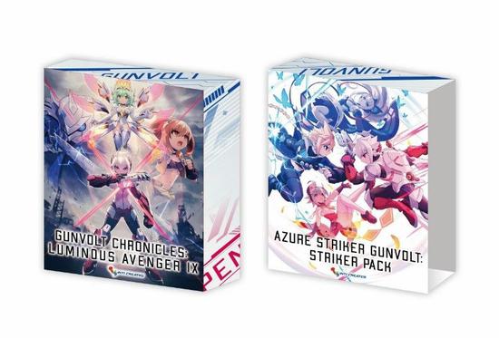 PS4《苍蓝雷霆GUNVOLT 强袭合辑》4月23日推出中文版,售价298港(图2) 原创收纳盒 示意图