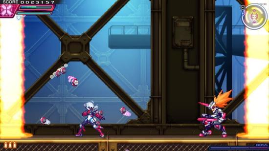 PS4《苍蓝雷霆GUNVOLT 强袭合辑》4月23日推出中文版,售价298港(图4) PS4《苍蓝雷霆GUNVOLT 强袭合辑》4月23日推出中文版,售价298港(图4)