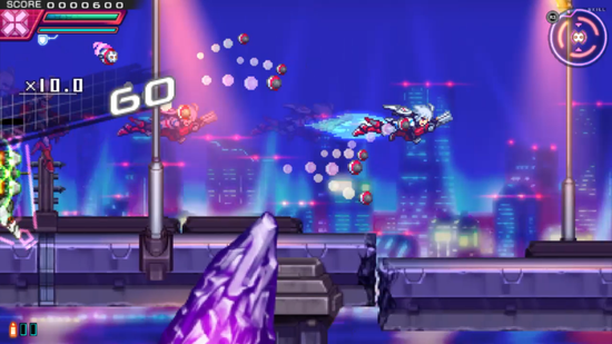 PS4《苍蓝雷霆GUNVOLT 强袭合辑》4月23日推出中文版,售价298港(图3) PS4《苍蓝雷霆GUNVOLT 强袭合辑》4月23日推出中文版,售价298港(图3)
