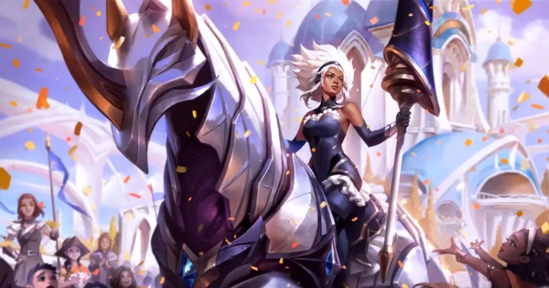 《英雄联盟》镕铁少女芮尔上线，女帝无双事件开启(图2)