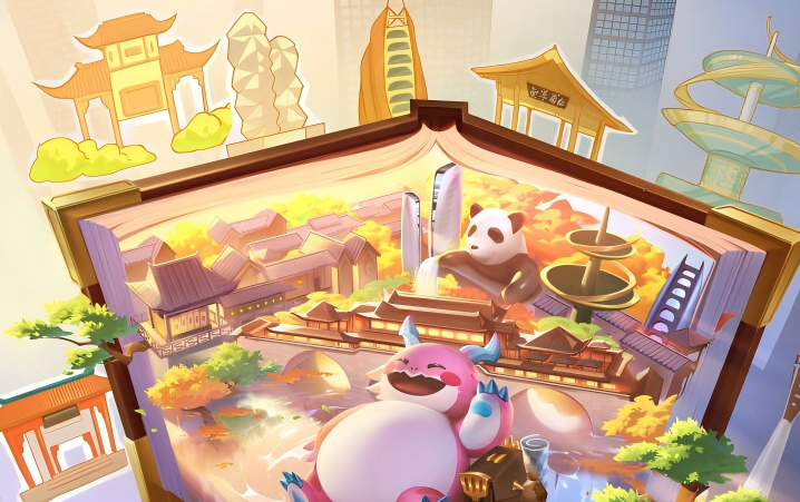 电竞与城市文化全城开运  胖胖龙好运乐园燃动成都